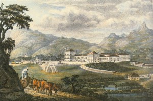 Monastery in the forest